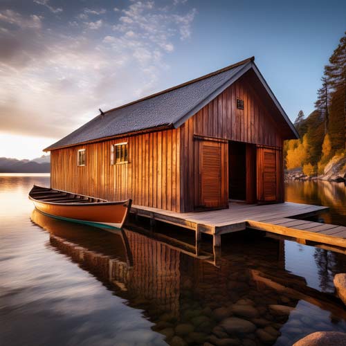 Boatsheds & Fish Processing