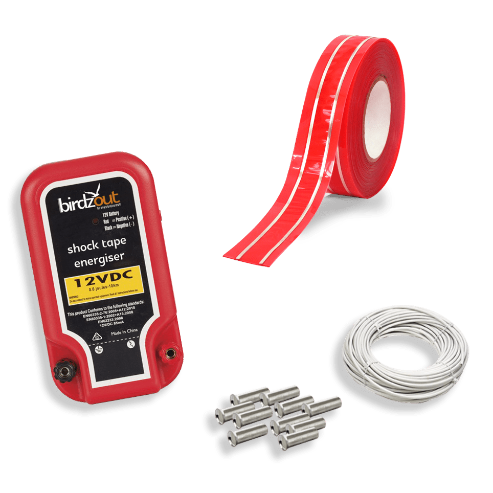 Shock Tape Kit - 16 Metre - Birdzout